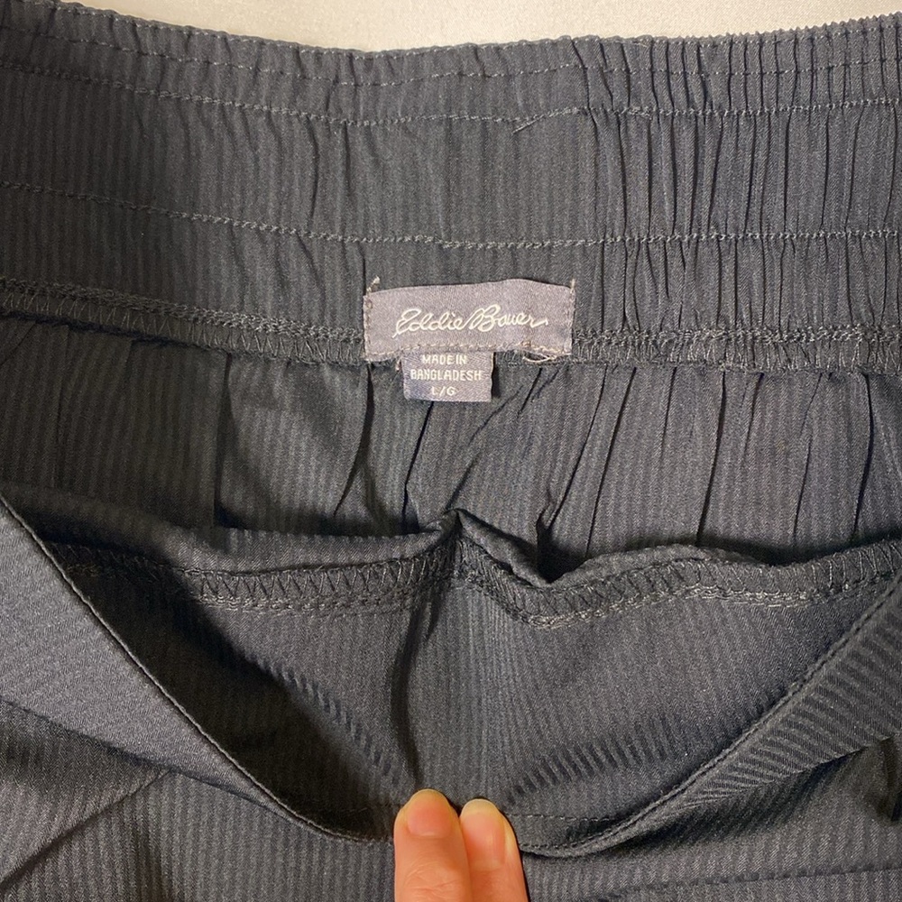 NWT Eddie Bauer Everyday Active Woven Stripe Skirt - Picture 6 of 16